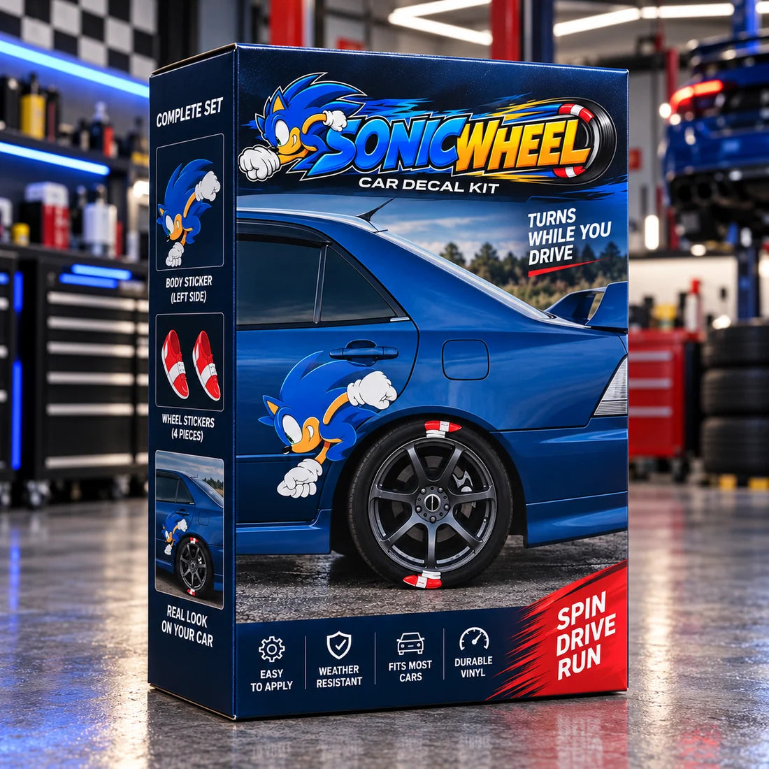 Sonic Decal