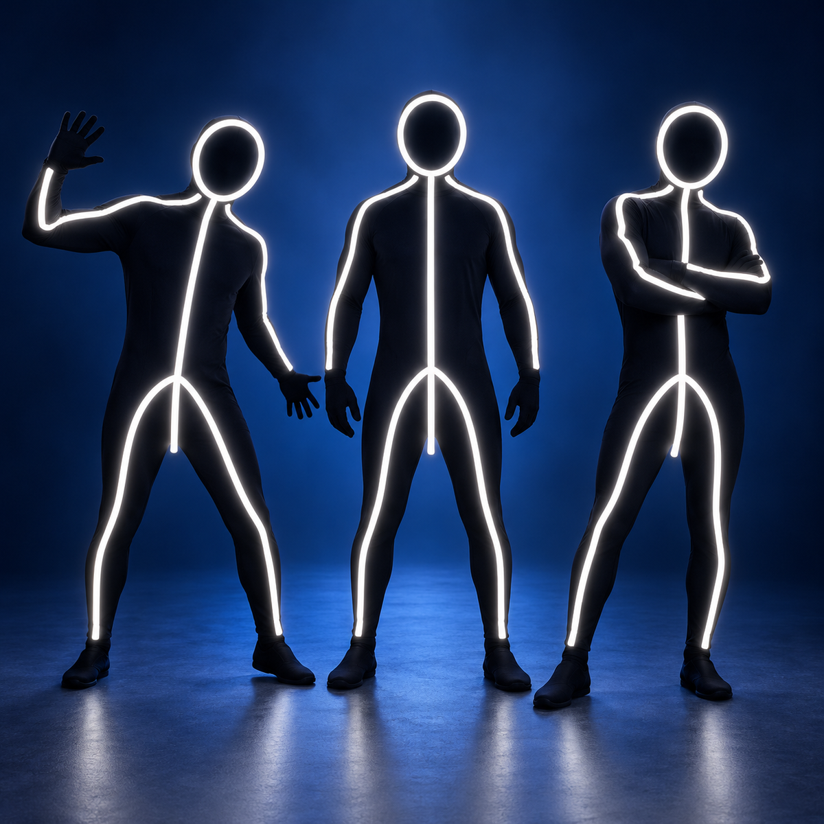 NightGlow Stick Figure Costume